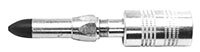 1/8 Inch (in) National Pipe Taper Fuel (NPTF) Rubber Tip Seal-Off Adapter Fitting with Lock Sleeve