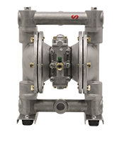 3/16 Inch (in) Maximum Size Solid Suspension Aluminum Conventional Air Operated Diaphragm Pump