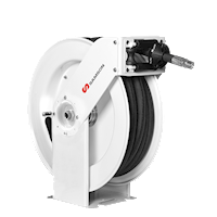 50 Feet (ft) x 3/4 Inch (in) National Pipe Thread Male (NPTM) Medium Pressure Hose Reel