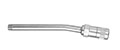 1/8 Inch (in) National Pipe Taper Fuel (NPTF) Angled Rigid Outlet with 4 Jaw Coupler