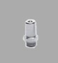 1/8 Inch (in) National Pipe Thread Male (NPTM) Thin Type Filler Fitting